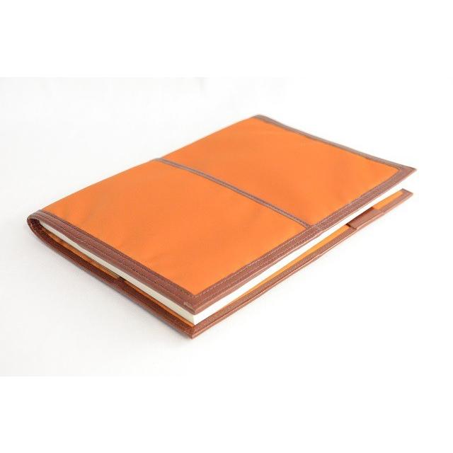 本革×ナイロン ノートカバーA5 COBU コブ CN5 牛革 革 レザー leather