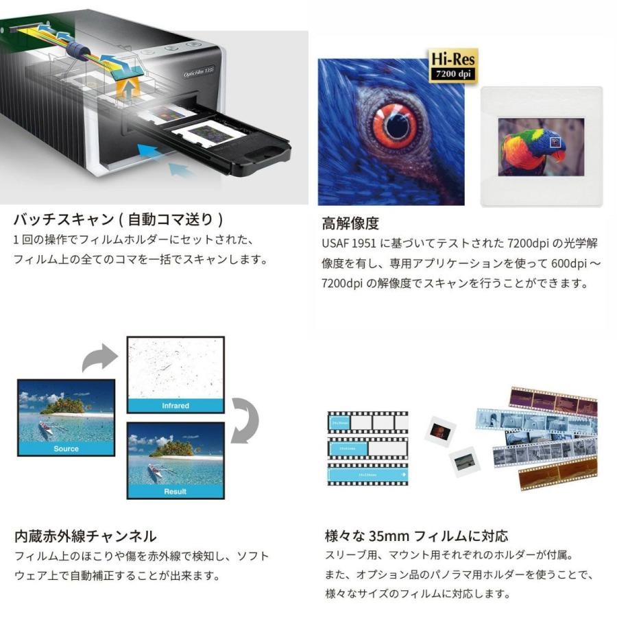 plustek OpticFilm 135i / プラステック フィルムスキャナー ネガ ポジ