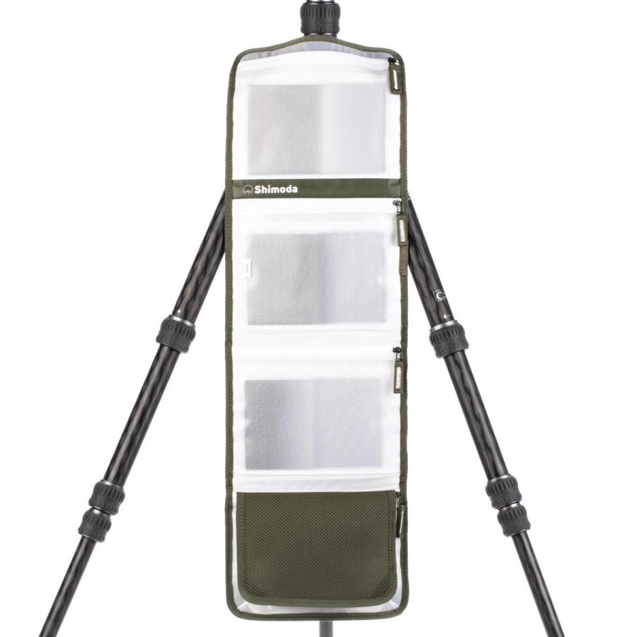 Shimoda (シモダ) フィルターラップ 150 アーミーグリーン / 角型フィルター  角形フィルター ケース