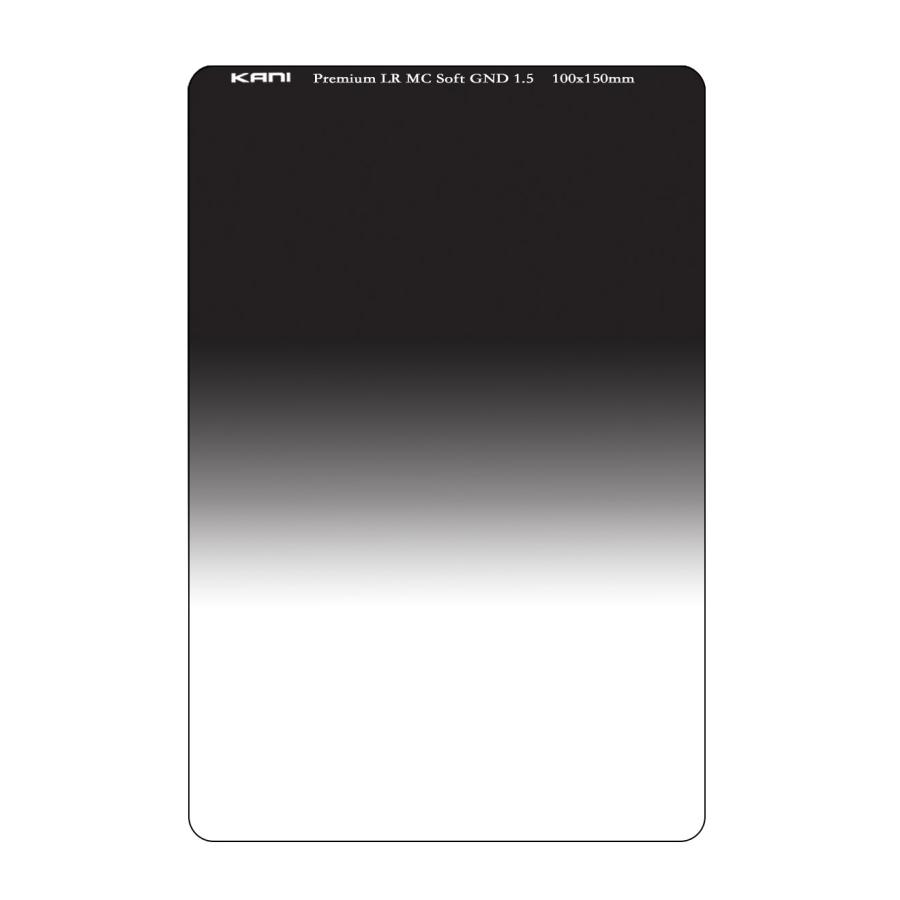 KANI 角型フィルター ハーフND32 プレミアムソフトGND1.5 100x150mm