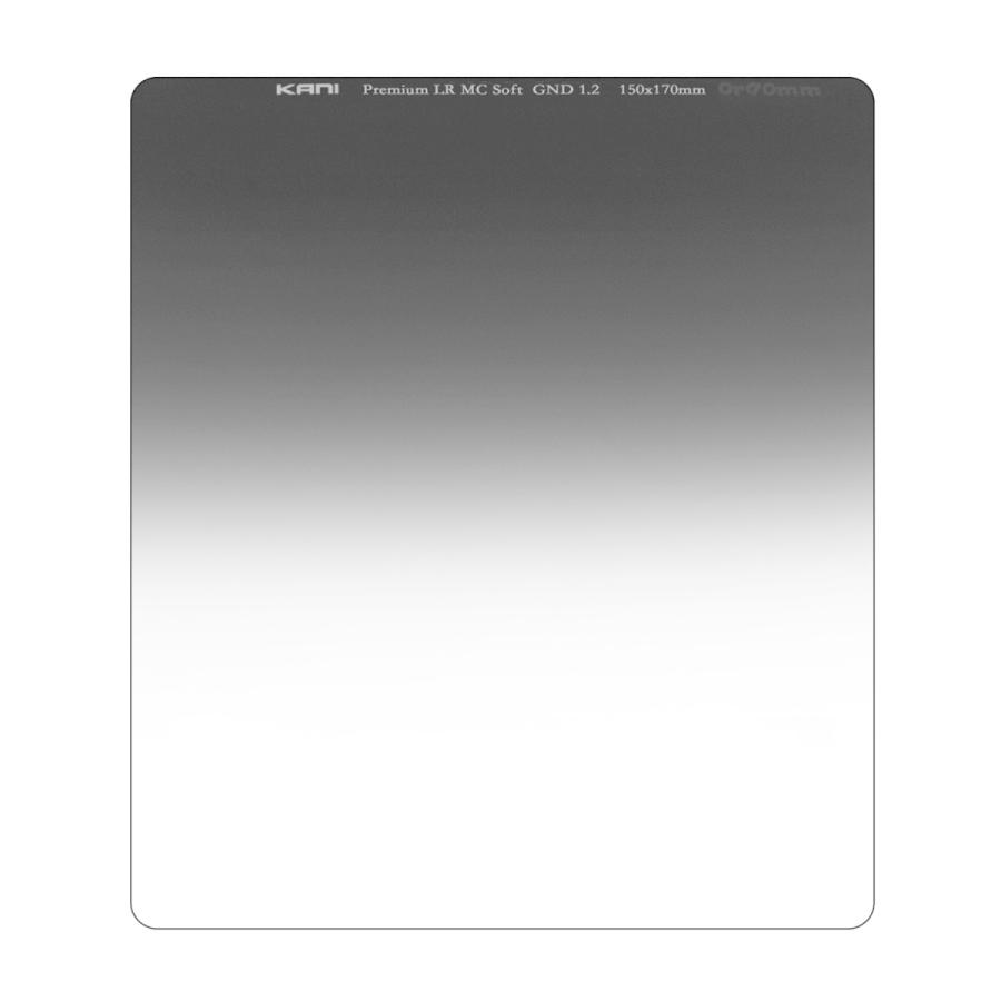 KANI 角型フィルター ハーフND16 プレミアムソフトGND 1.2 150x170mm (減光効果:最大4絞り分) / レンズフィルター 角形 |  | 01