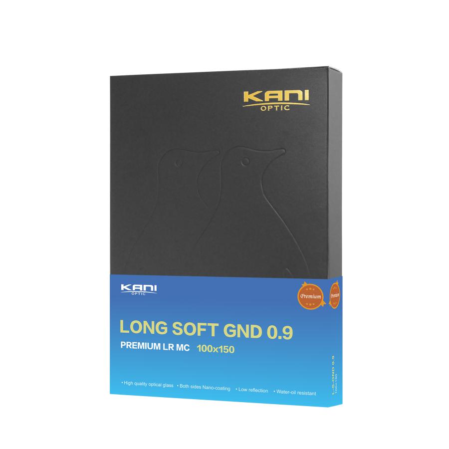 人気！傷汚れ無し！KANIフィルターSoft GND 0.9 100x150mm KANI 角型フィルター プレミアムロングソフトGND 0.9 100x150mm (減光