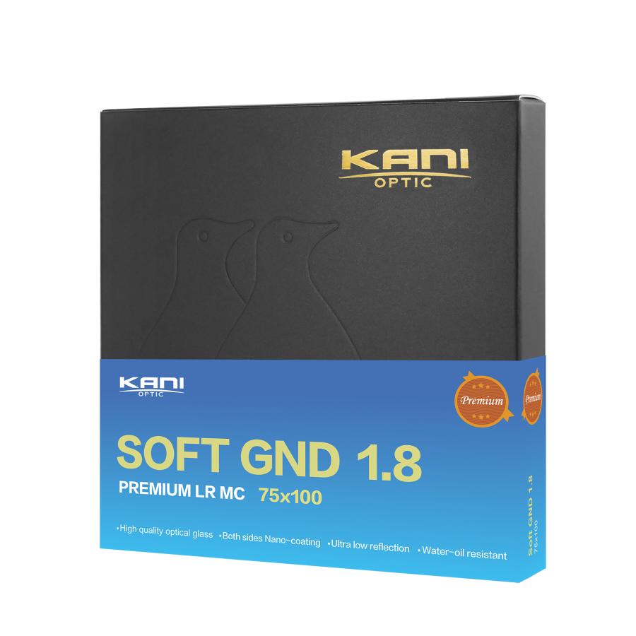 KANI 角形フィルター ND64 150mm KANI 角型フィルター ハーフND64 プレミアムソフトGND 1.8 75x100mm