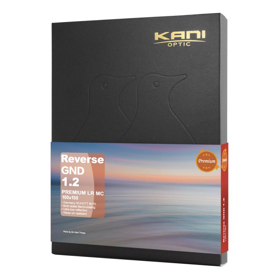 KANI 角型フィルター ハーフND16 プレミアム リバースGND 1.2 100x150mm (減光効果:最大4絞り分) / レンズフィルター 角形|locadesign|03