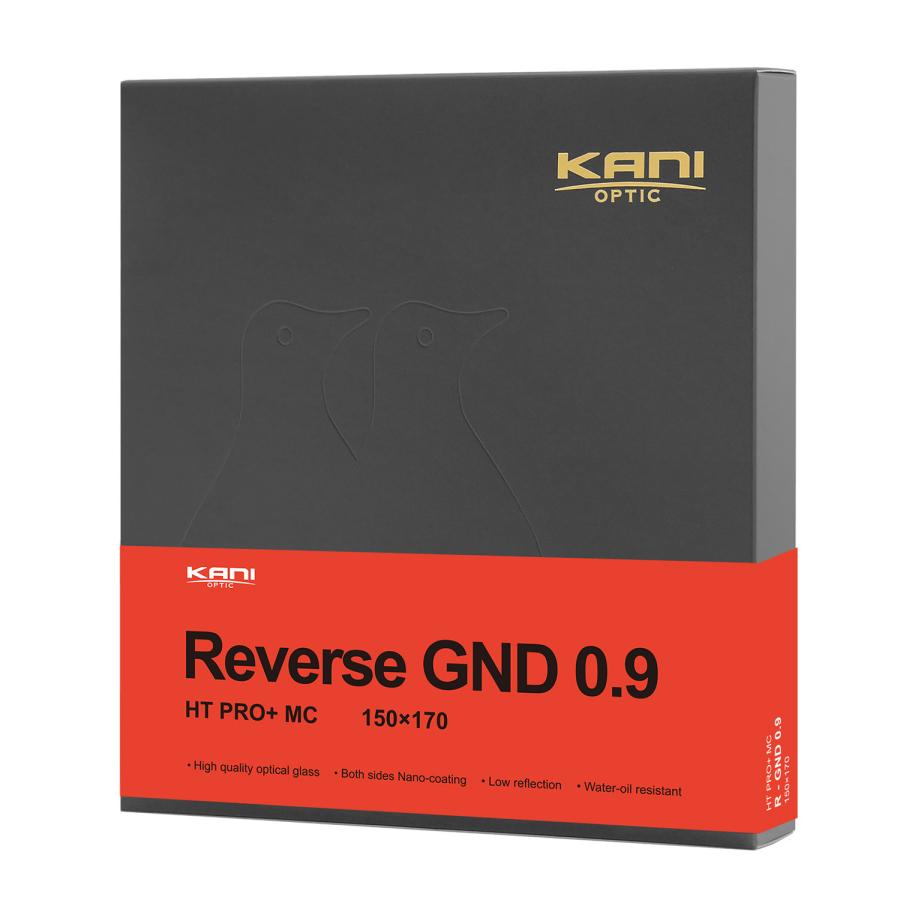 KANI 角型フィルター ハーフND8 リバースGND 0.9 150x170mm (減