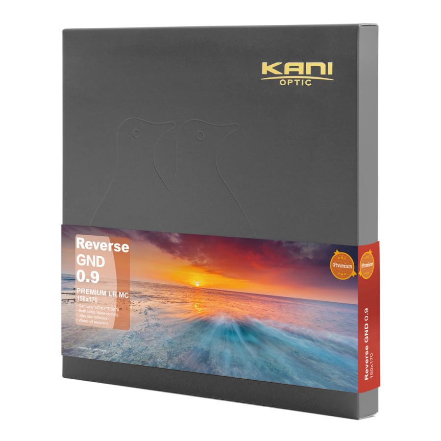 KANI 角型フィルター ハーフND8 プレミアム リバースGND 0.9 150x170mm 