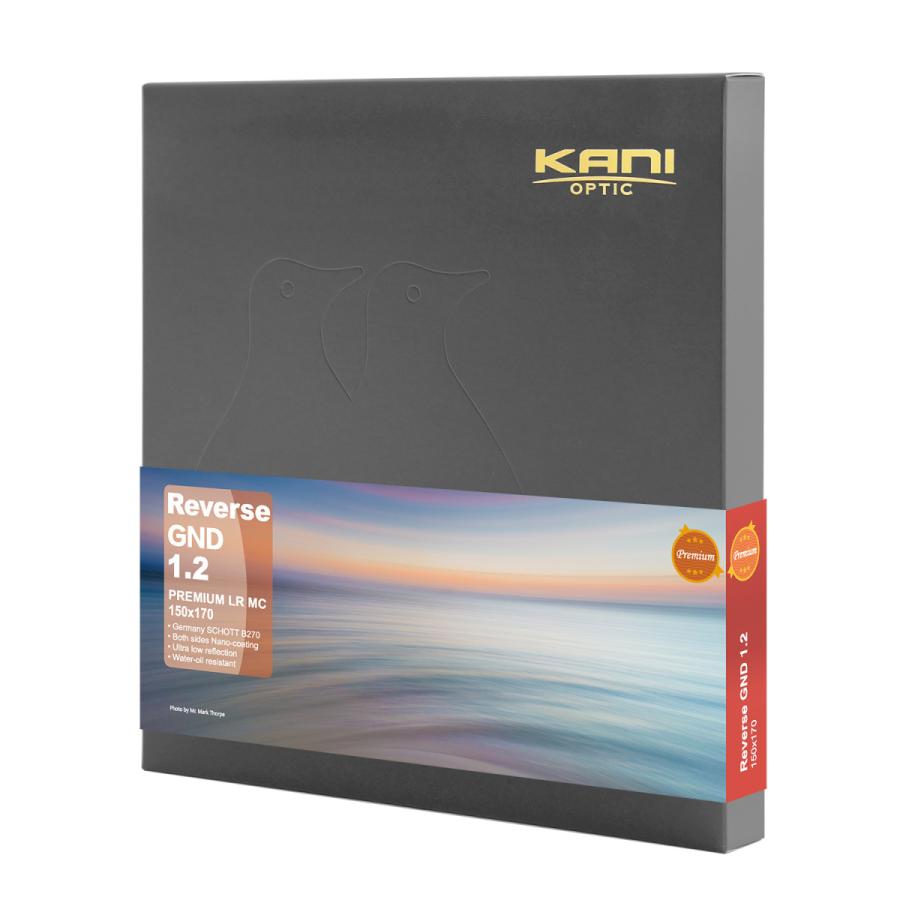 KANI 角型フィルター ハーフND16 プレミアム リバースGND 1.2