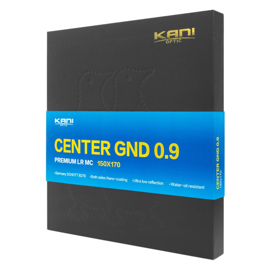 KANI 角型フィルター センターND8 プレミアムセンターGND 0.9 