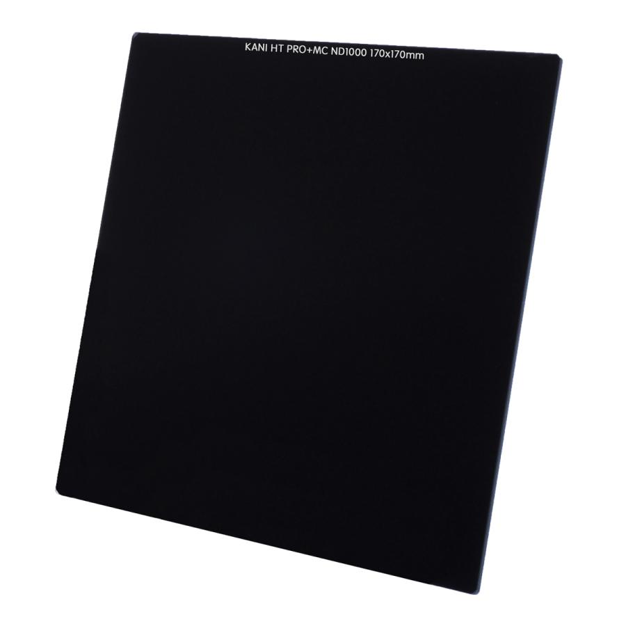 KANI 角型フィルター ND1000 170x170mm 減光フィルター(減光効果 10絞り分) / レンズフィルター 角形 NDフィルター