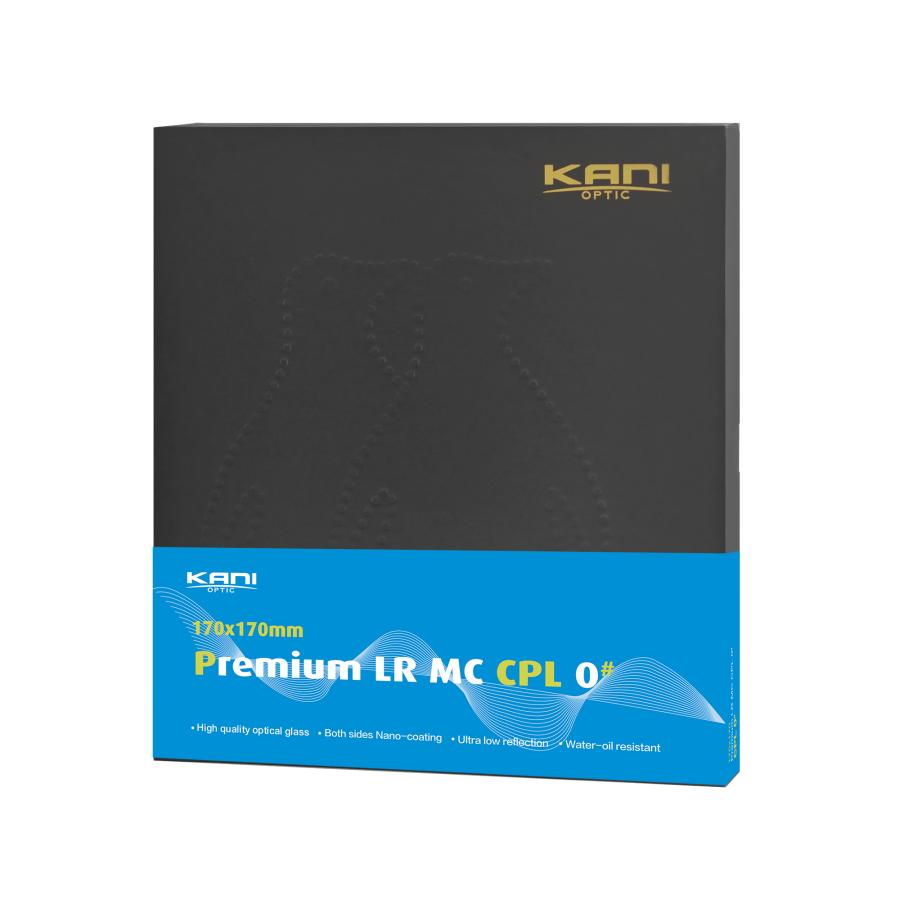 KANI 角型フィルター プレミアムサーキュラーPL 0# 170x170mm CPL 円 
