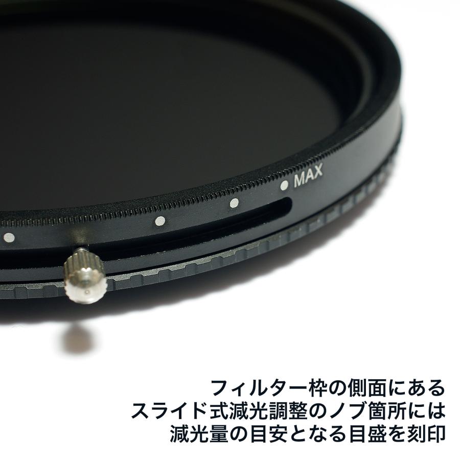 KANI 可変NDフィルター プレミアム 0# バリアブルND2-32 & PL 67mm (減