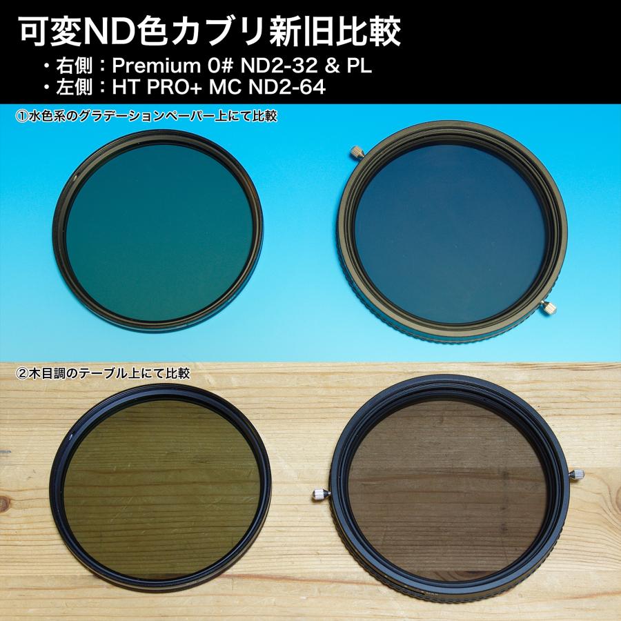 KANI 可変NDフィルター プレミアム 0# バリアブルND2-32 & PL 77mm (減