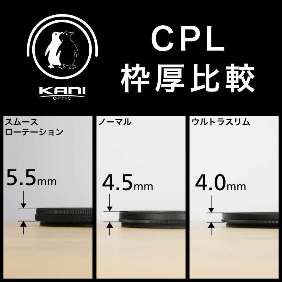 KANI プレミアムサーキュラーPL 0# 82mm ウルトラスリム / CPL 円偏光