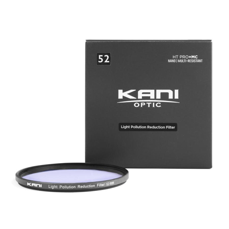 KANI 光害カットフィルター LPRF 52mm / レンズフィルター 夜景 星景 天体撮影 丸枠