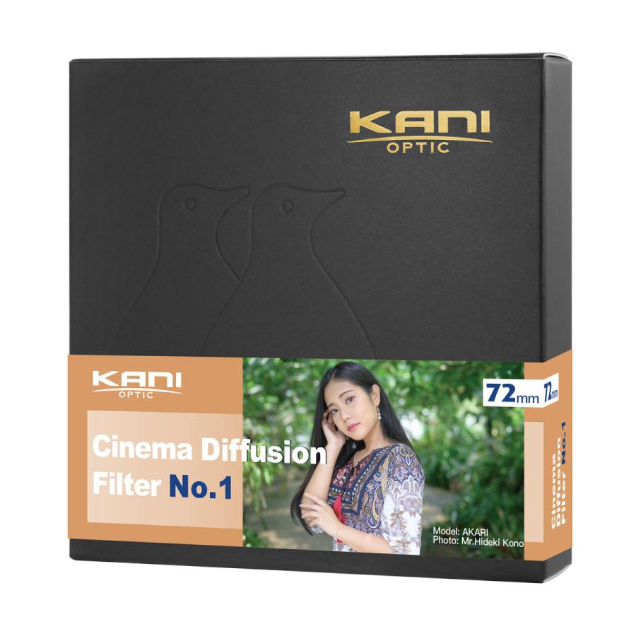 KANI シネマディフュージョンフィルター No.1 72mm / CDF ブラック