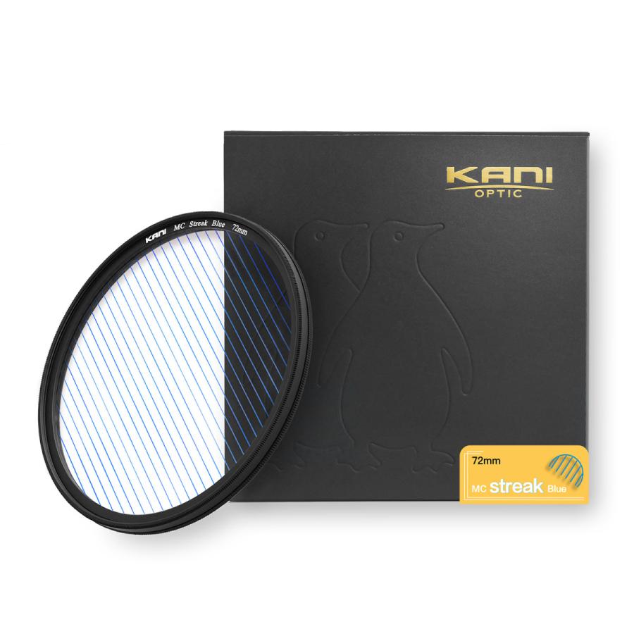 KANI ストリークブルー 72mm / 斜光フィルター アナモルフィックレンズ