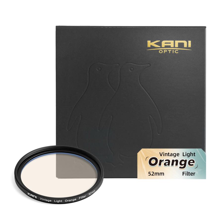 KANI ヴィンテージライトオレンジ 52mm / 暖色 ビンテージ シネマ