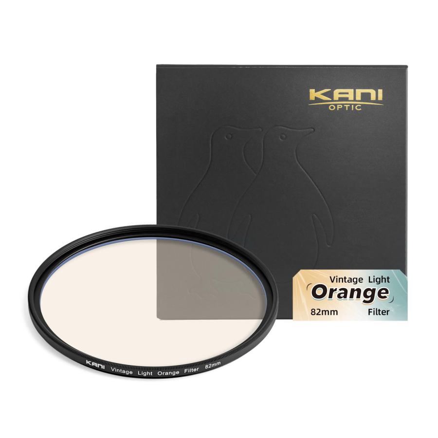 KANI ヴィンテージライトオレンジ 82mm / 暖色 ビンテージ シネマ