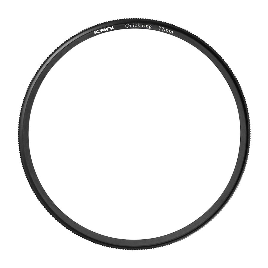 楽ギフ_のし宛書】 KANI クイックリング 77mm 落下防止紐なし レンズフィルター用アダプター KANIクイックリング Quick ring 72mm