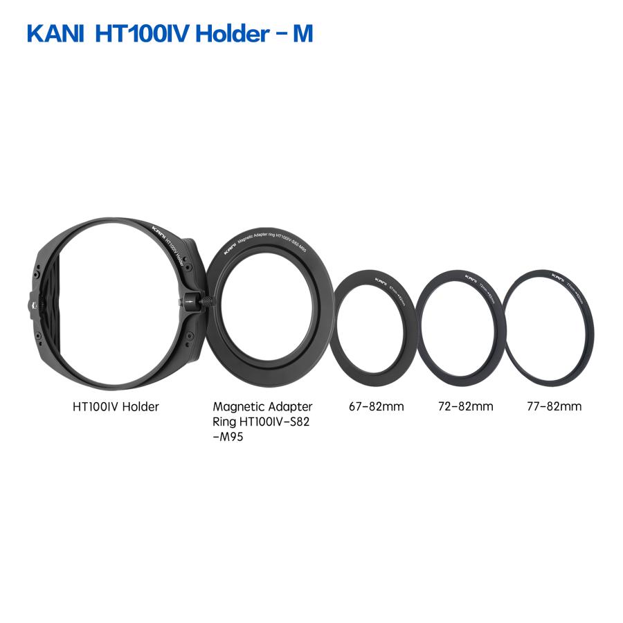 KANI 100mm角型フィルター HT100 IV フィルターホルダーセット Amazon | KANI 100mm幅 HT100 IV フィルターホルダー+CPL セット