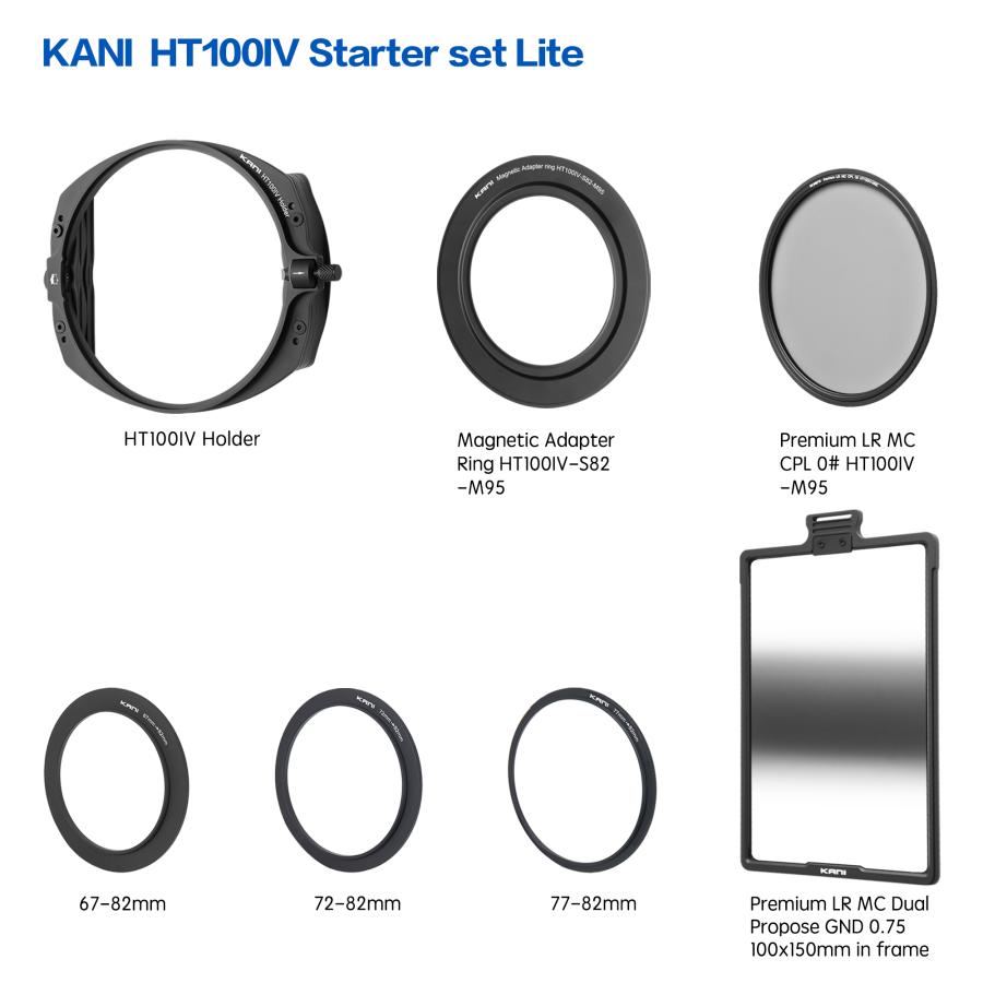 KANI 100mm幅 HT100IV スターターセット Lite 入門セット/ 角形
