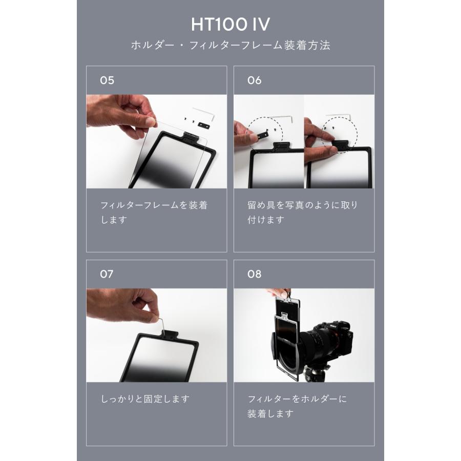 KANI 角型フィルター HT100 IV 渓谷撮影用ベーシックセット -永島俊介