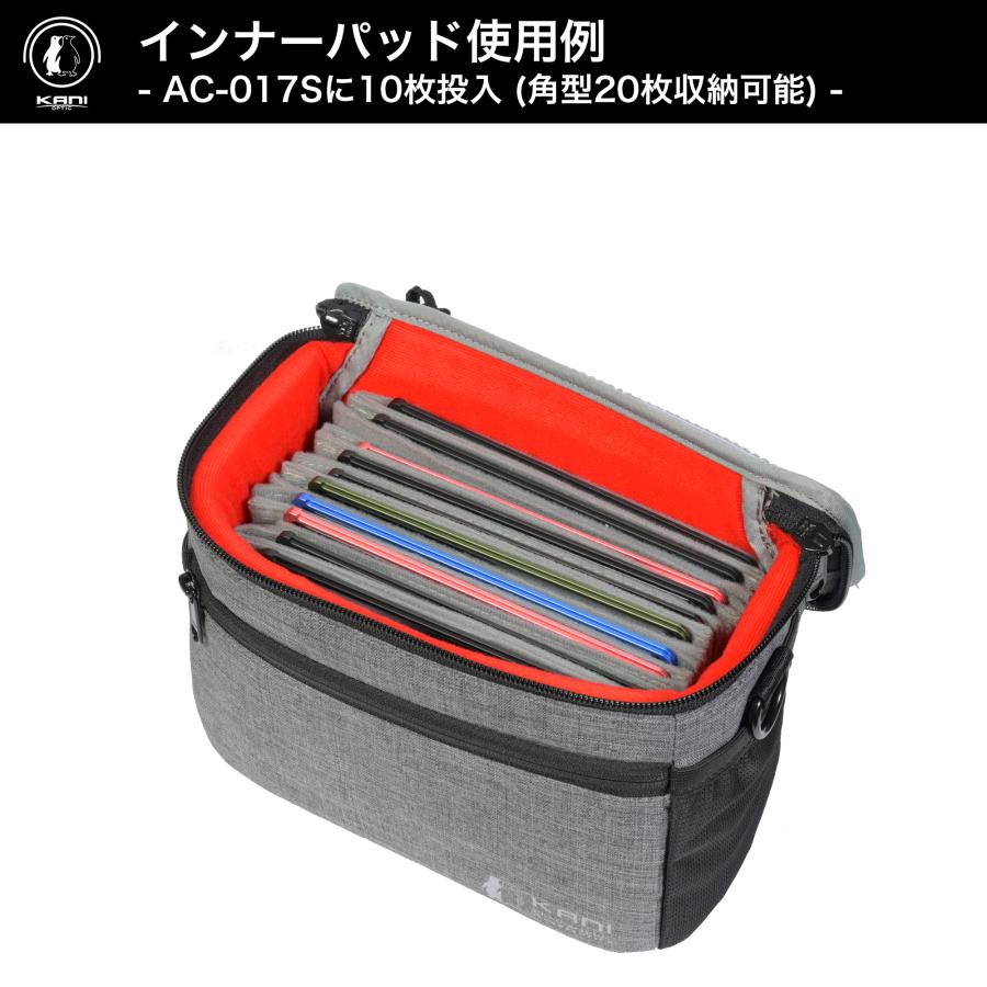 KANI 100mm幅 ケースパッド 横型 フレーム付き100×150mm グレー（2枚収納用） |  | 04