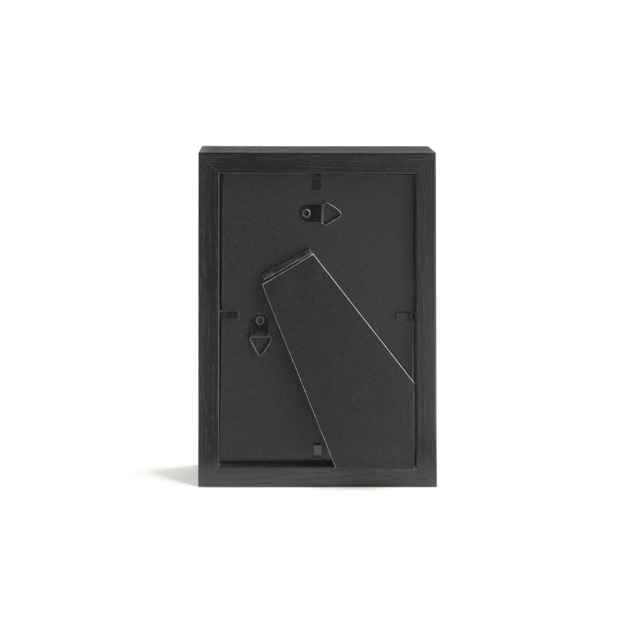 KANI フォトフレーム はがきサイズ 黒枠 低反射アクリル板仕様 / 額縁