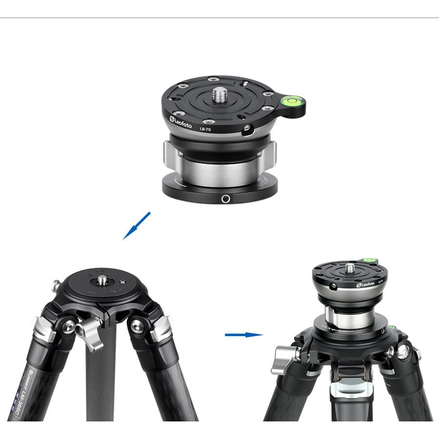 Leofoto レベリングベース LB-75 LB-75 レベリングベース Leofoto | 株式会社ワイドトレード