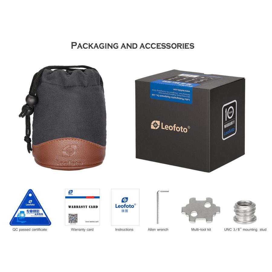 Leofoto (レオフォト) LH-30LR 自由雲台 アルカスイス互換タイプ