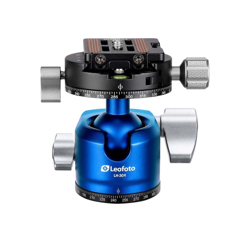 Leofoto ( レオフォト ) LH-30R(BL) 自由雲台(NP-50付) ブルー_2