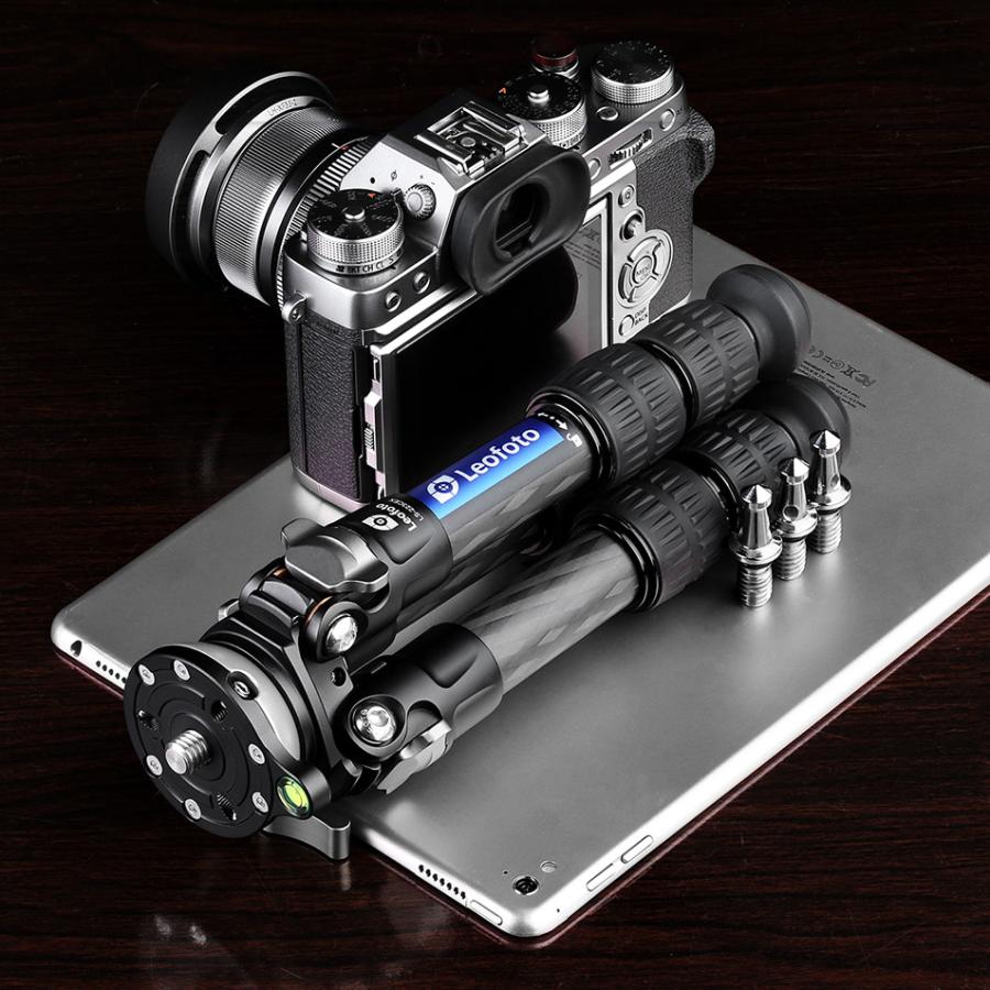 Leofoto (レオフォト) LS-223CEX レベリングベース付ローポジション