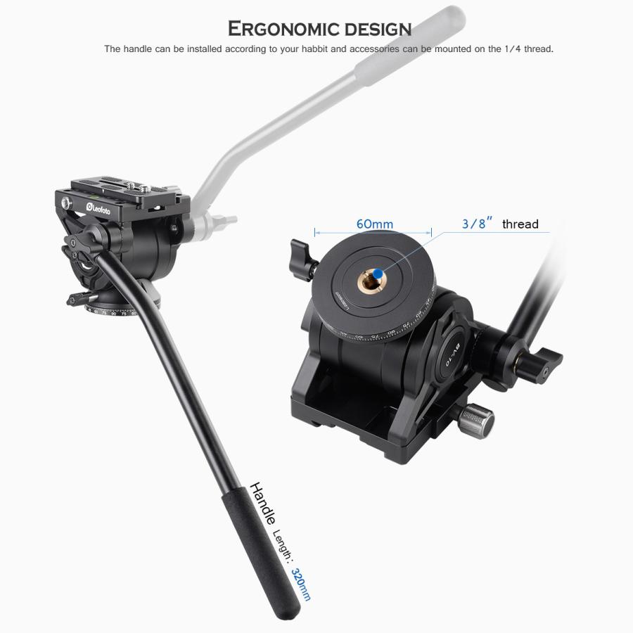 Leofoto (レオフォト) LS-324CEX+BV-10 レベリングベース付 Leofoto (レオフォト) LS-324CEX+BV-10 レベリングベース付