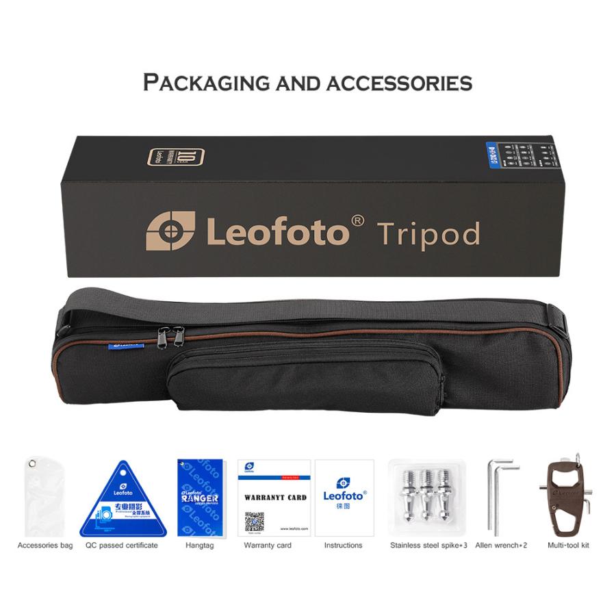 Leofoto (レオフォト) LS-324CEX+BV-10 レベリングベース付 Leofoto (レオフォト) LS-324CEX+BV-10 レベリングベース付