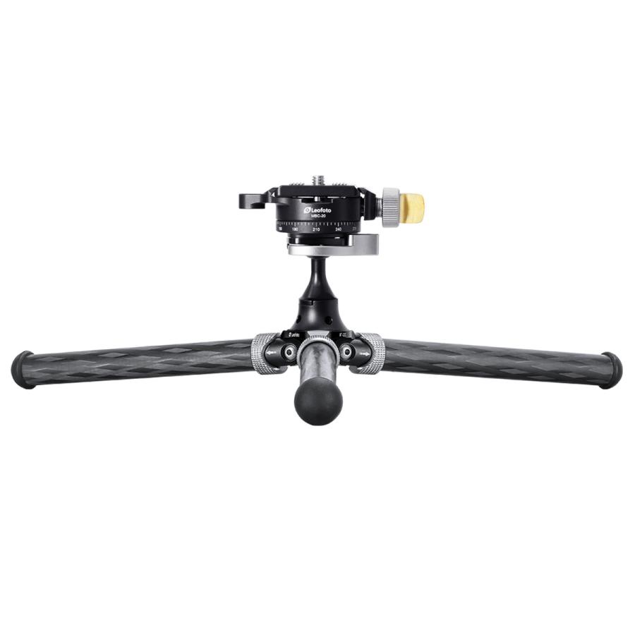 ポケット三脚 Leofoto (レオフォト) MT-02C+MBC-20 ブラック ポケット三脚 Leofoto (レオフォト) MT-02C+MBC-20 ブラック