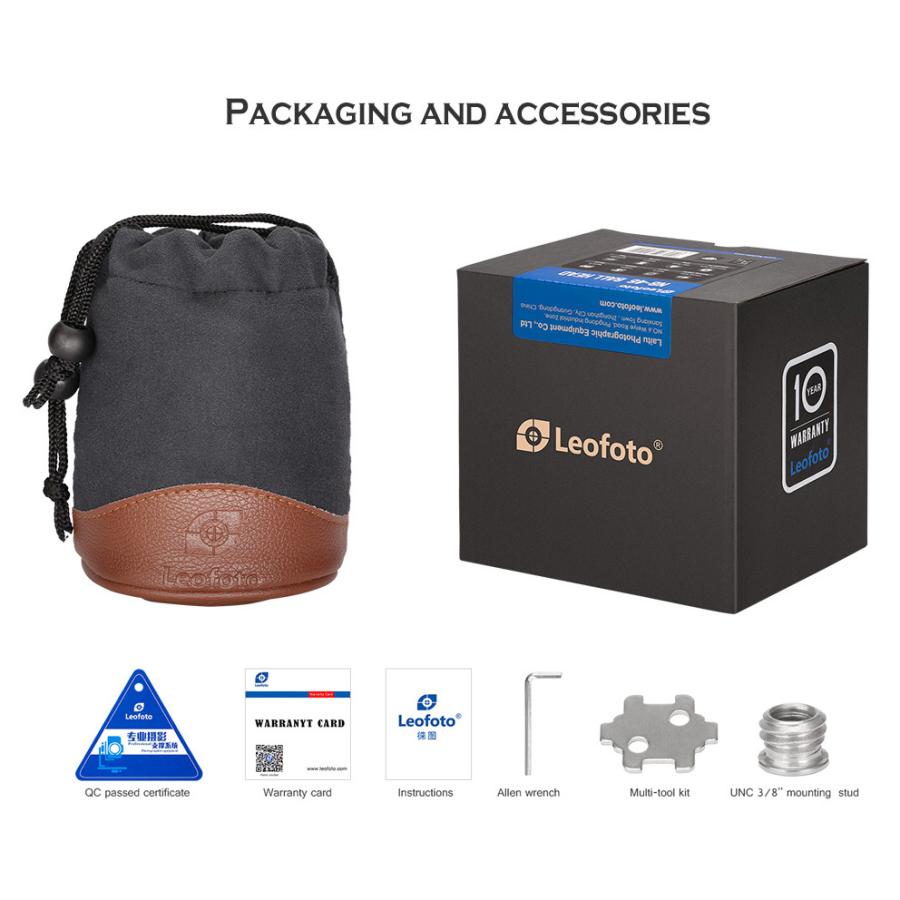 LHシリーズ Leofoto (レオフォト) XB-32Q 自由雲台 アルカスイス互換