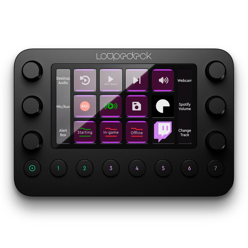 Loupedeck Live ループデック ライブ 画像処理 動画編集用コンソール Sd ロカユニバーサルデザイン株式会社 通販 Yahoo ショッピング