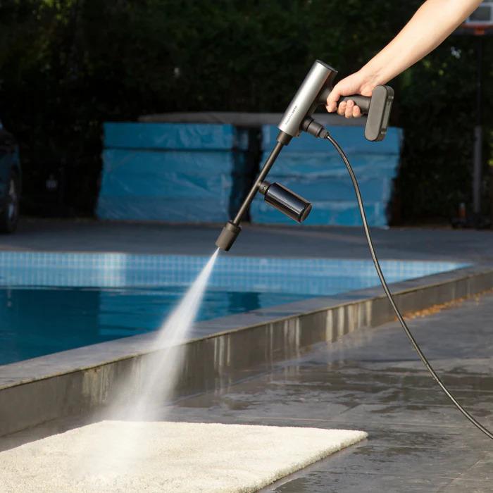 HOTO 20V 高圧洗浄機 / 延長ロッドとUSB Type-Cケーブルは別売