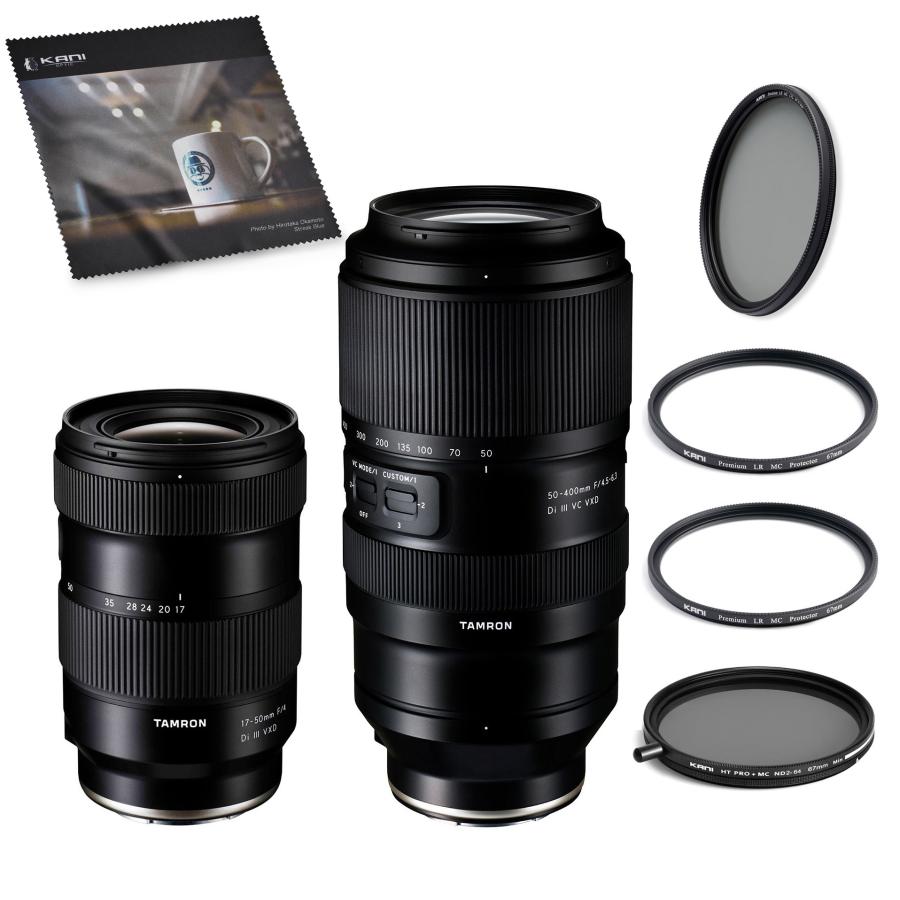 tamron、SIGMA eマウントレンズ2本　レンズフィルター6枚セット tamron、SIGMA eマウントレンズ2本レンズフィルター6枚セット