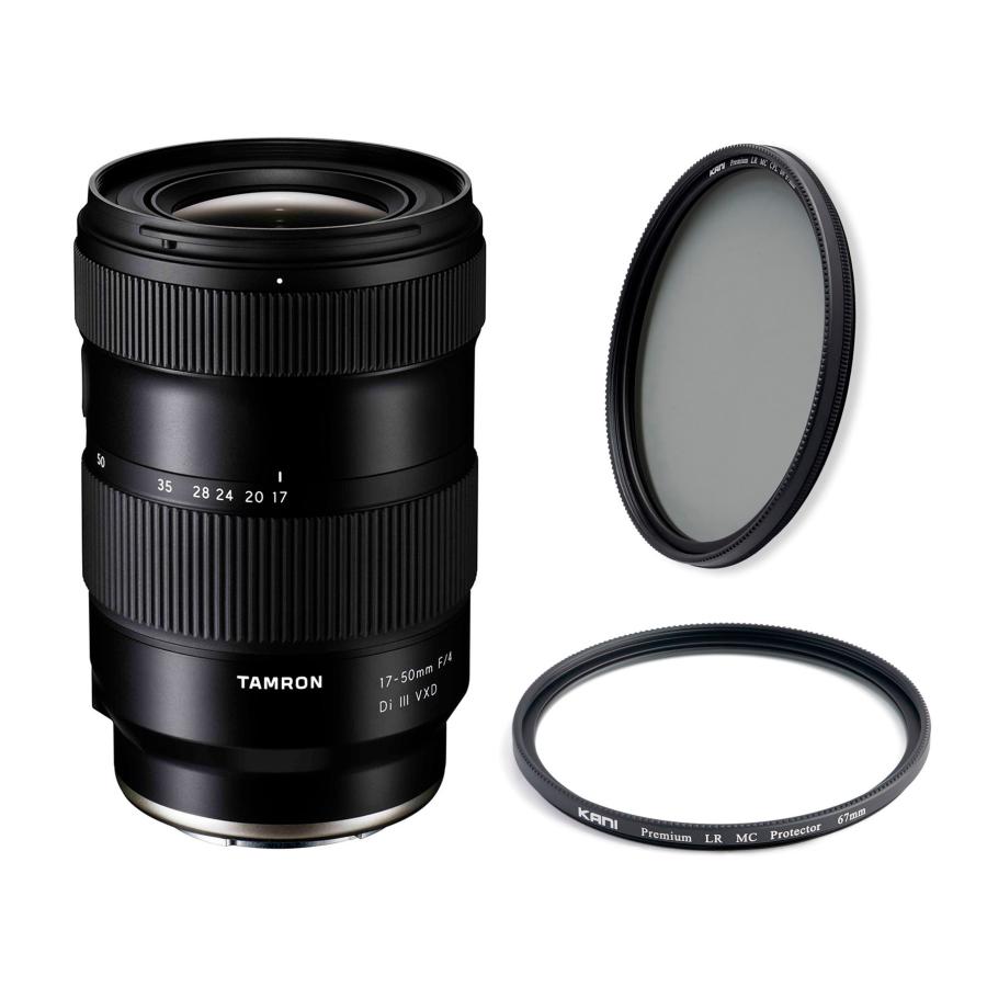TAMRON (タムロン) 17-50mm F4 Di III VXD + KANI CPL 0# Natural + 