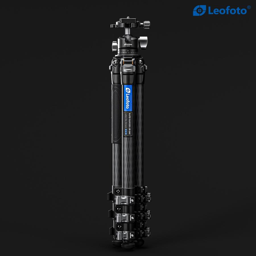 Leofoto (レオフォト) LSR-284C+LH-30 / レバーロック方式 カーボン三脚+雲台セットの画像