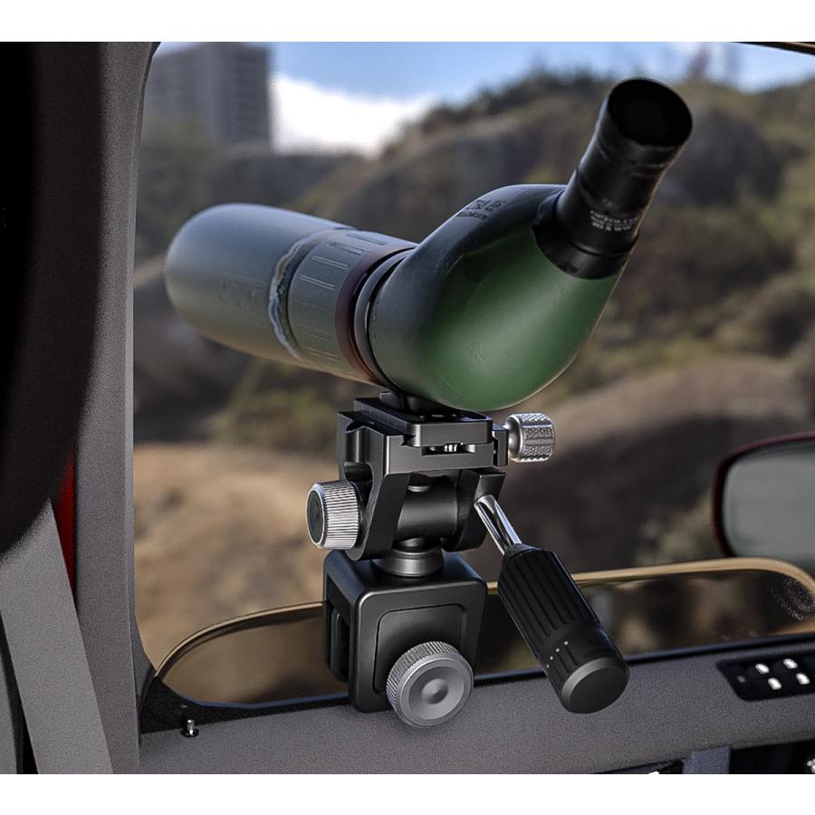 Leofoto ( レオフォト ) WN01+SW02 カーウィンドウクランプ WT4573138036099ロカユニバーサル