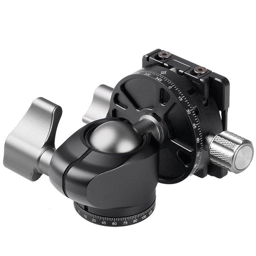 Leofoto（レオフォト） LH-25R 自由雲台 / ダブルパンニング機能付