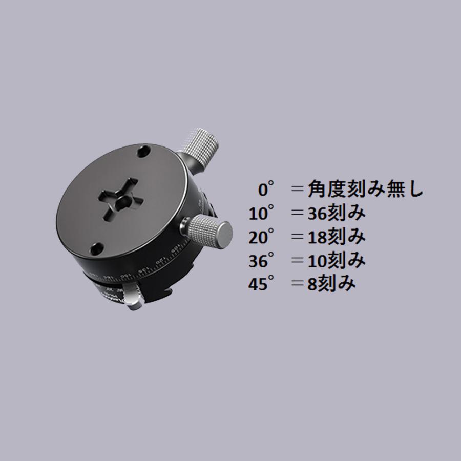Leofoto (レオフォト) LH-40PR 自由雲台 パノラマ雲台 アルカスイス互換タイプ | LHシリーズ | 02