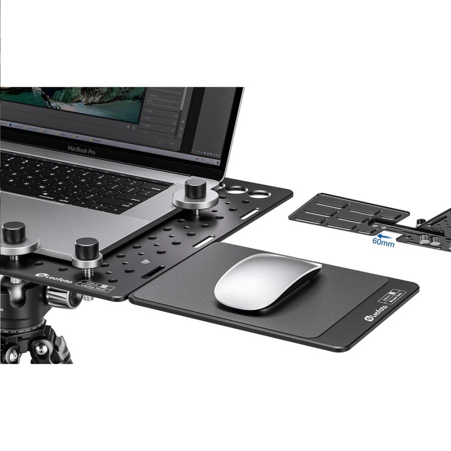 カメラ Leofoto LCH-2 ノートPC用トレイ&アームセット