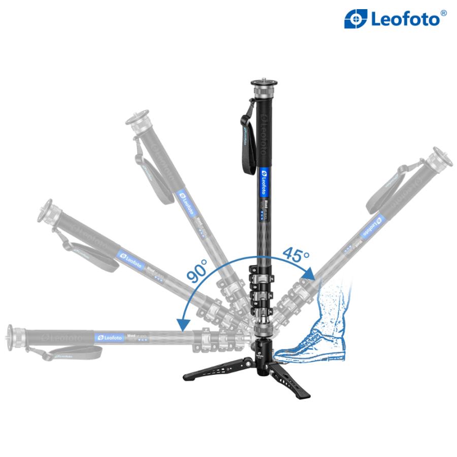 Leofoto（レオフォト） VD-04 / 一脚用スタンド 卓上三脚 : ロカ