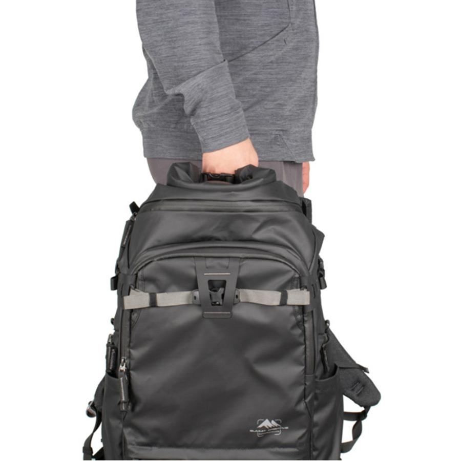 Summit Creative (サミットクリエイティブ) テンジン 30L ロールトップ バックパック ブラック / カメラバッグの画像