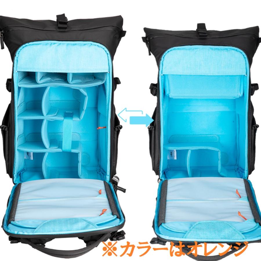 Summit Creative (サミットクリエイティブ) メトロポリス 28L ロールトップ バックパック オレンジ / カメラバッグ_1