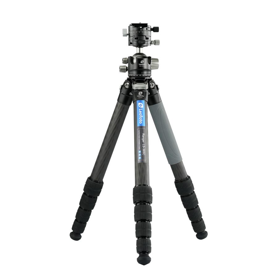 美品　Leofoto LS-365C 三脚 LHシリーズ Leofoto (レオフォト) LS-365C+LH-47GR パイプ径36mmの5段