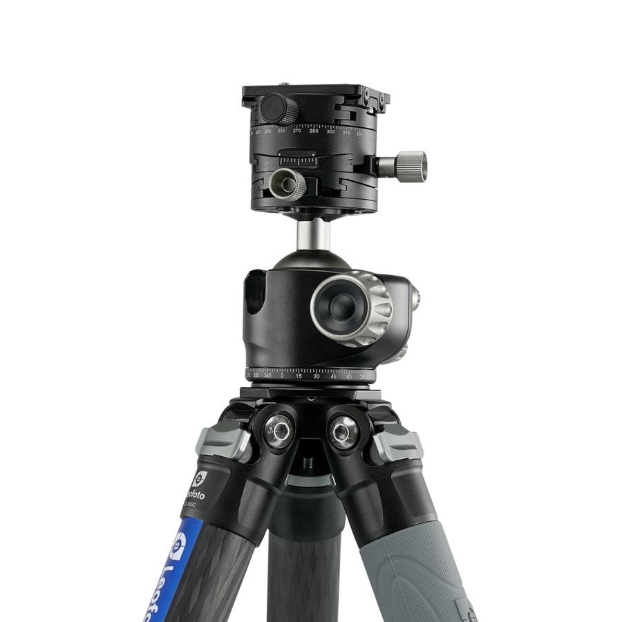 美品　Leofoto LS-365C 三脚 LHシリーズ Leofoto (レオフォト) LS-365C+LH-47GR パイプ径36mmの5段